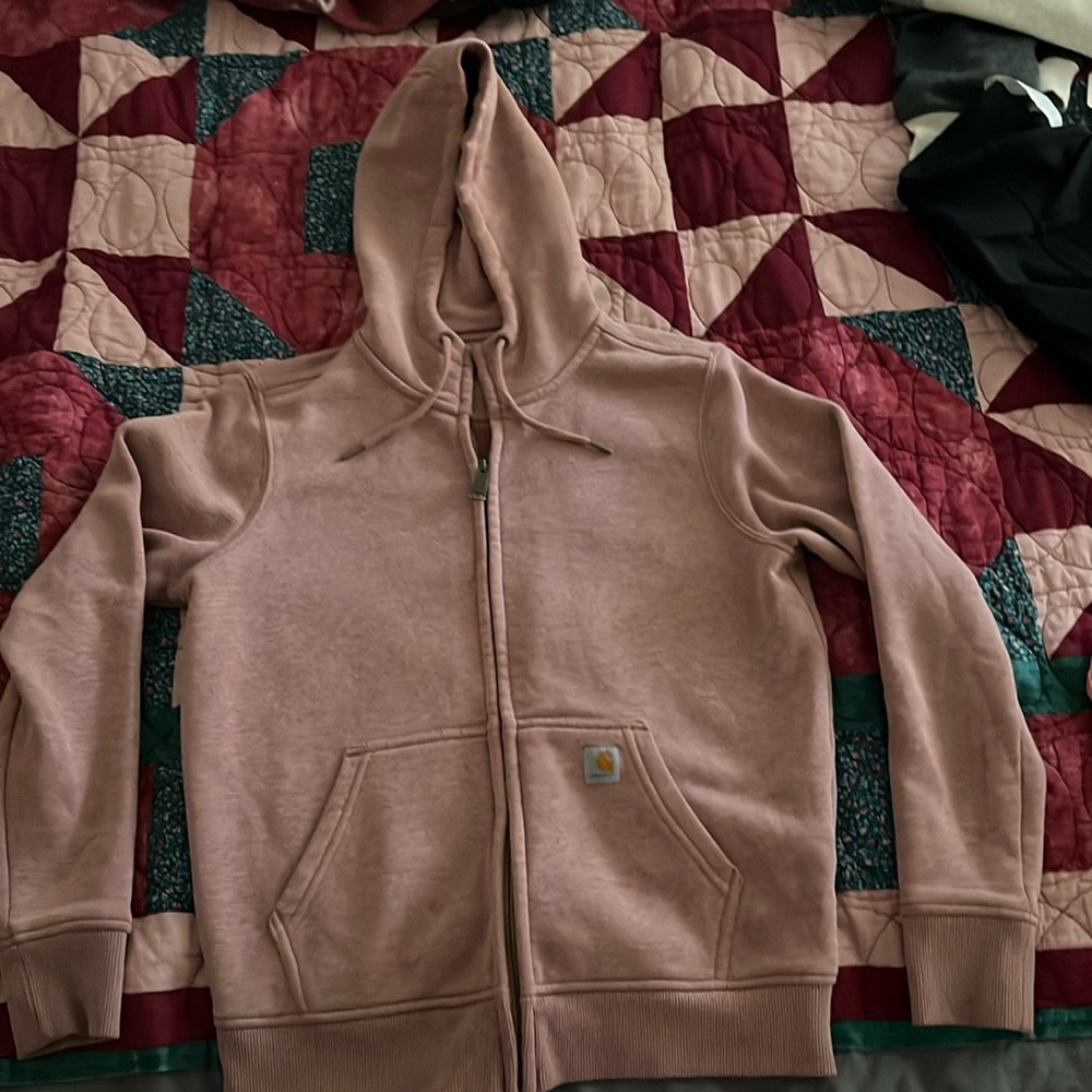 Carhartt hooded full zip sweatshirt